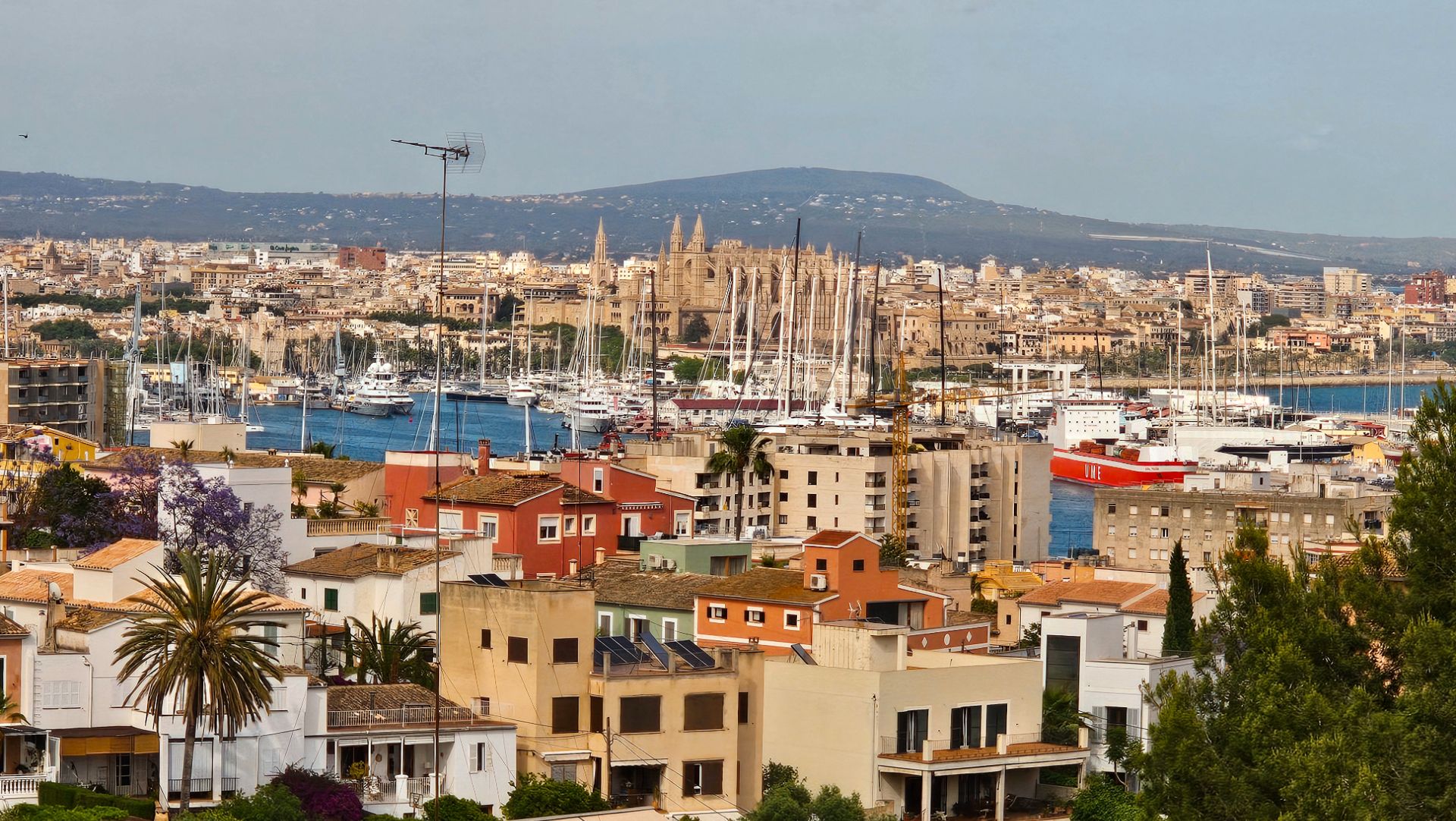 Exterior view of Attic for sale in  Palma de Mallorca  with Air Conditioner, Heating and Terrace