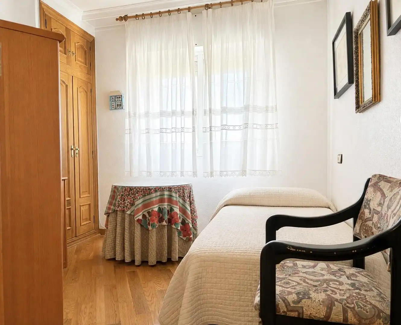 Bedroom of Flat for rent in Murcia  with Air Conditioner and Furnished