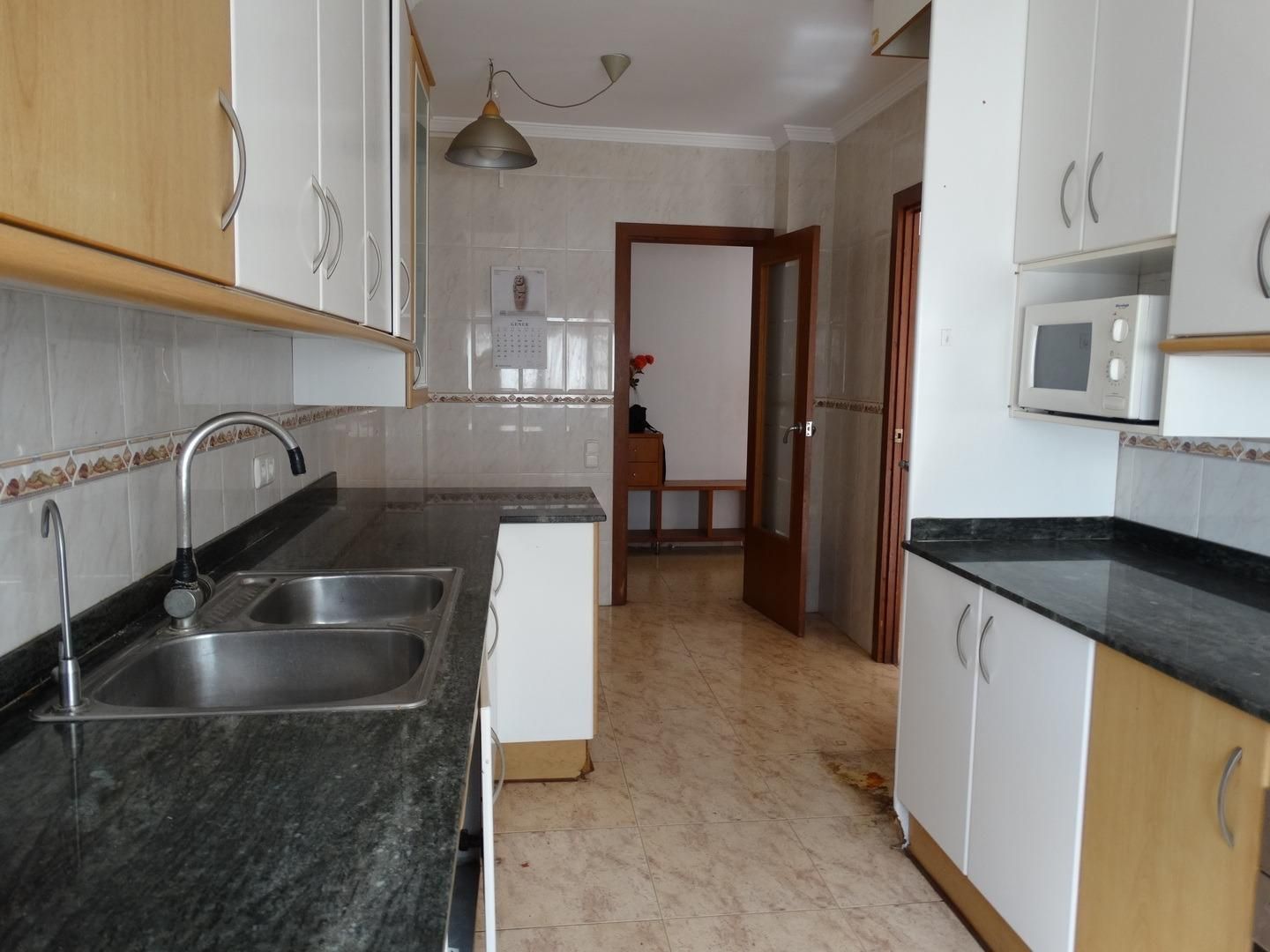 Kitchen of Flat for sale in Amposta  with Terrace