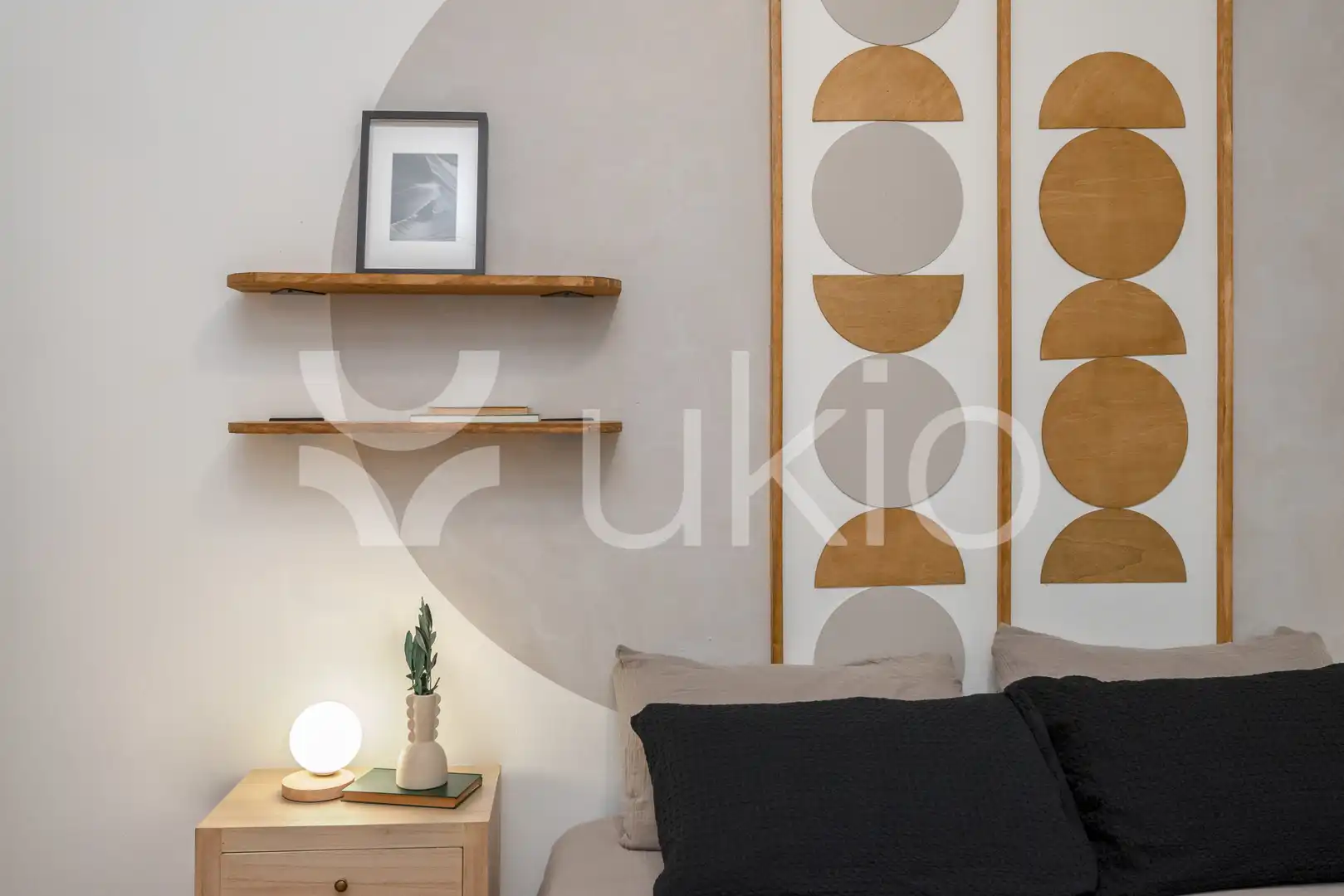 Habitación de Apartamento de alquiler en Madrid con Aire acondicionado, Calefacción y Amueblado