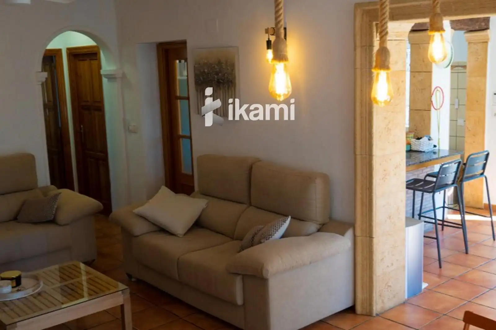 Living room of Houses for sale in Dénia  with Air Conditioner, Heating and Private garden