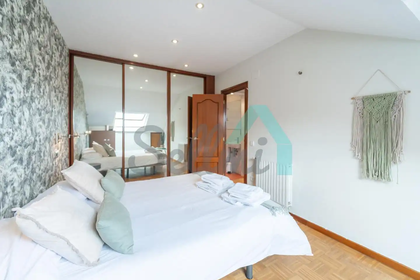 Bedroom of Duplexes for rent in Oviedo   with Heating, Parquet flooring and Storage room