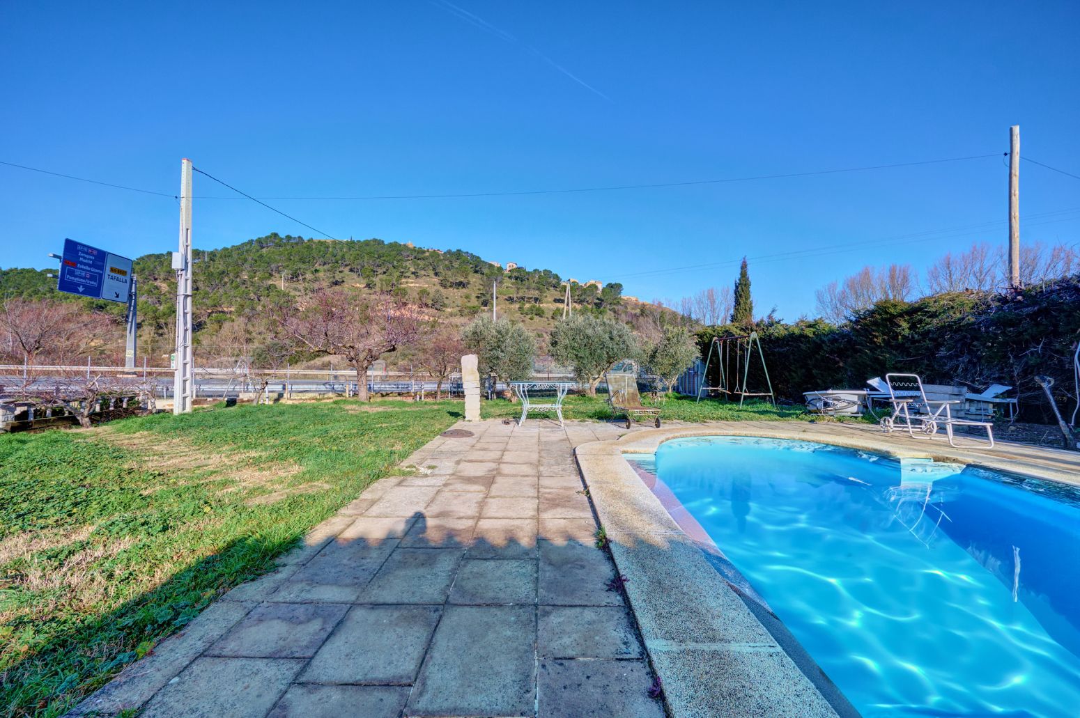 Piscina de Casa o chalet en venta en Pueyo / Puiu con Calefacción, Jardín privado y Terraza