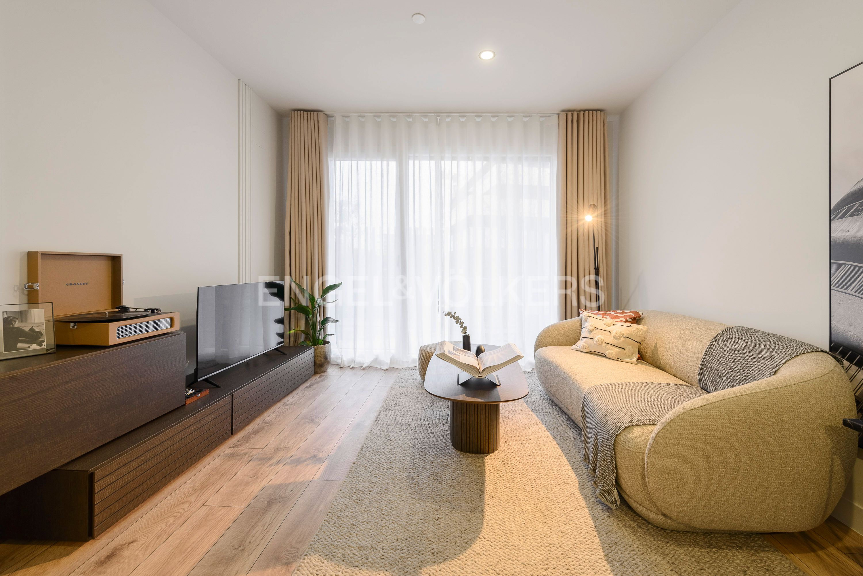 Sala de estar de Apartamento de alquiler en  Madrid Capital con Calefacción y Se aceptan mascotas