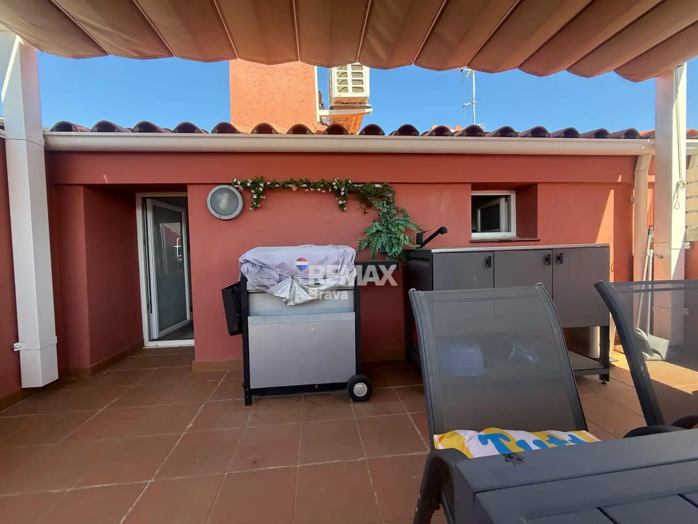 Terrace of Attic for sale in Roses  with Air Conditioner, Terrace and Furnished