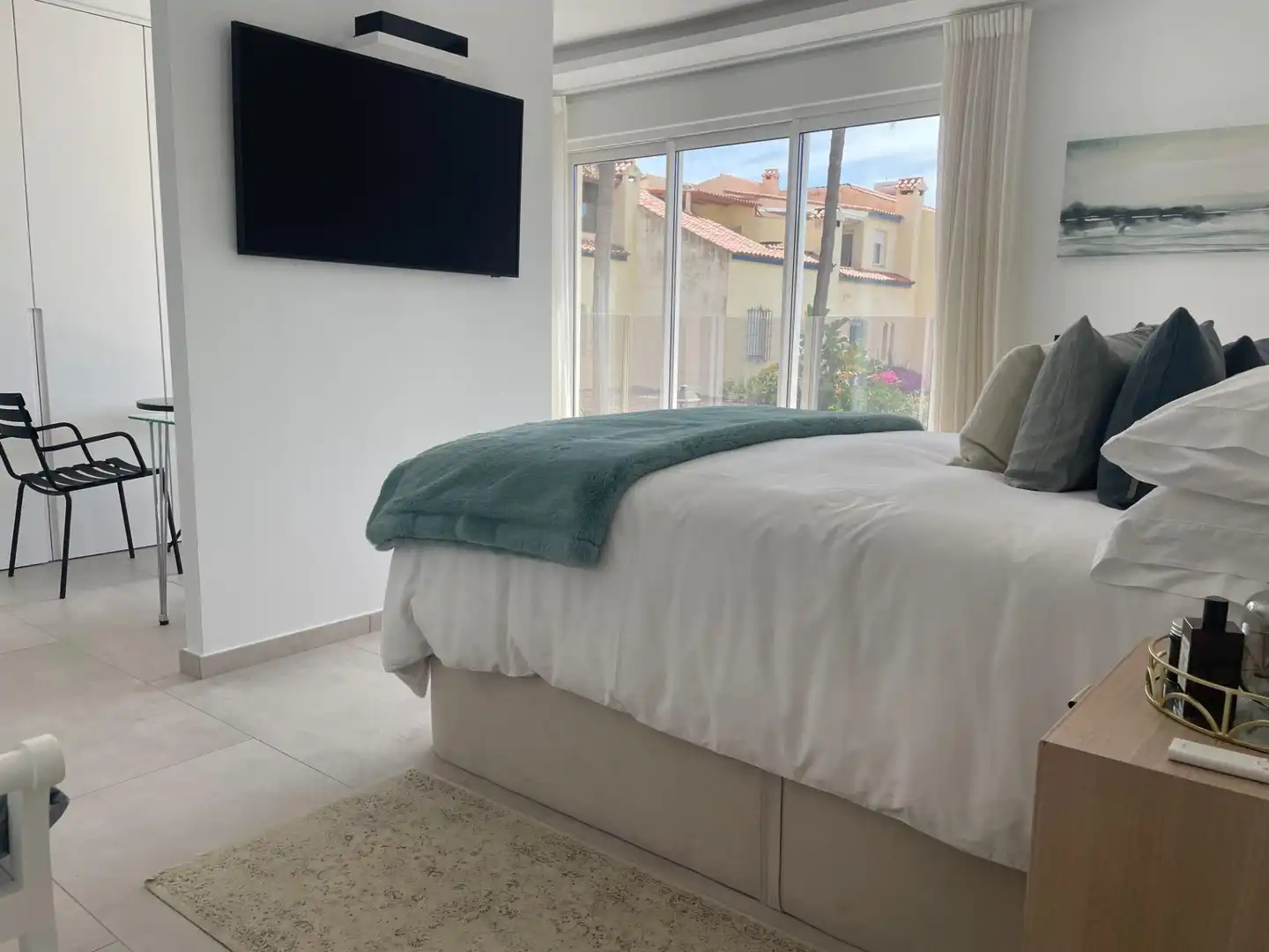 Dormitori de Casa adosada en venda en Casares amb Aire condicionat, Calefacció i Terrassa