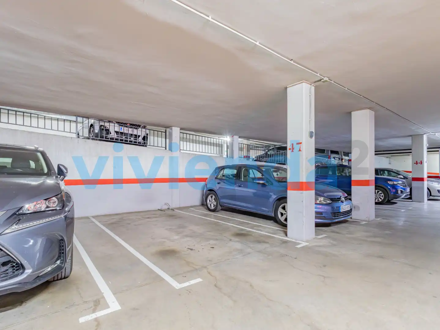 Parking of Flat for sale in Madrid  with Air Conditioner, Heating and Storage room
