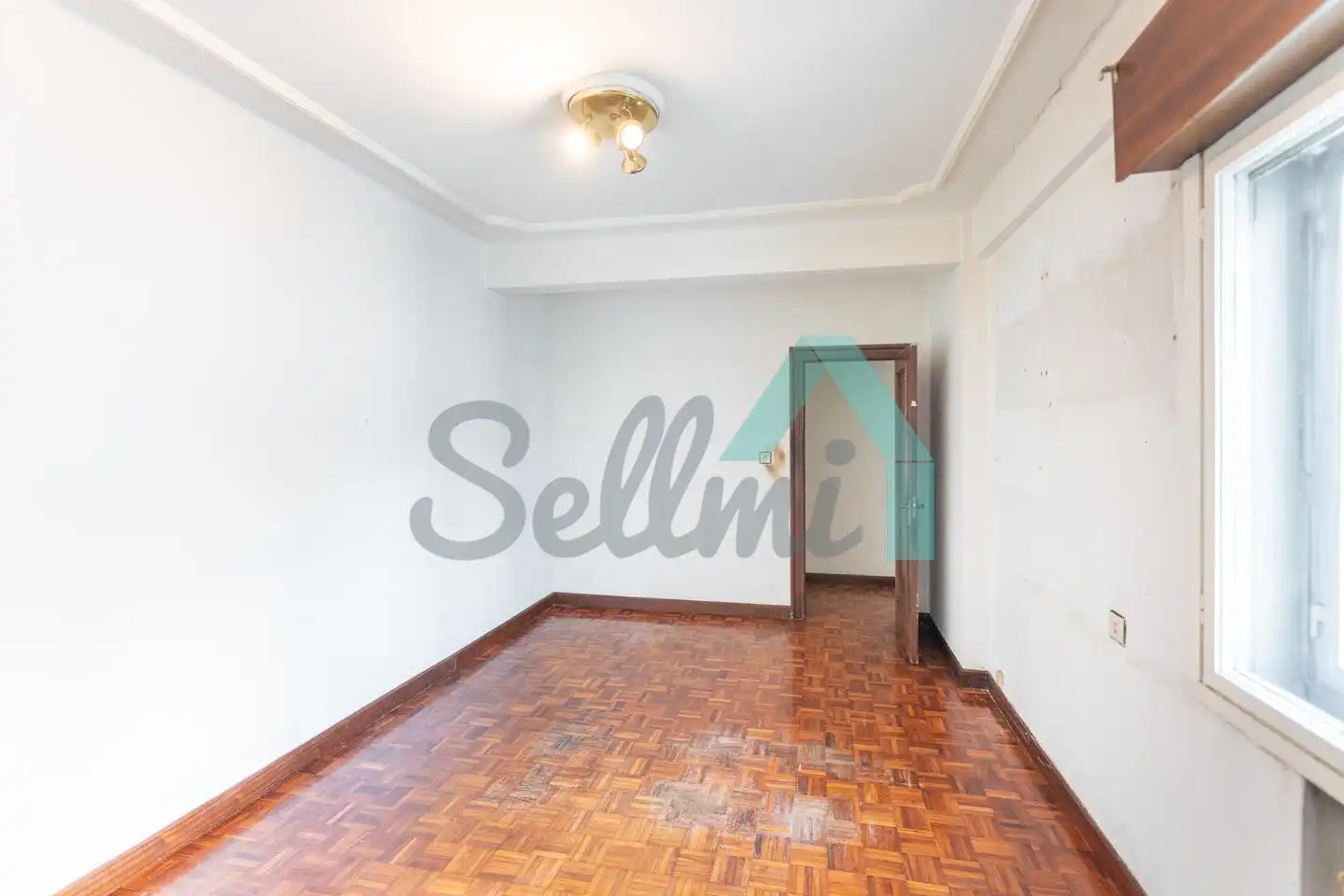 Bedroom of Flat for sale in Gijón   with Heating, Parquet flooring and Terrace