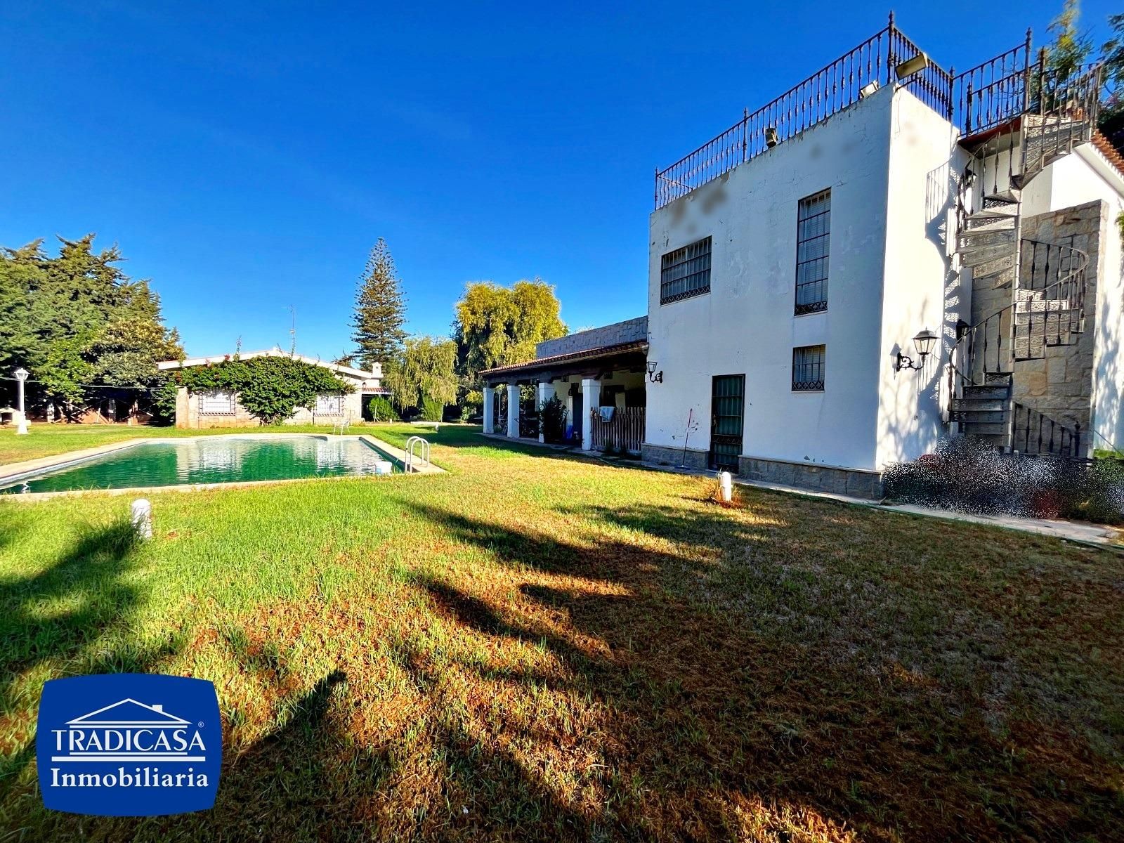 Garden of Single-family semi-detached for sale in Jerez de la Frontera  with Air Conditioner, Private garden and Terrace