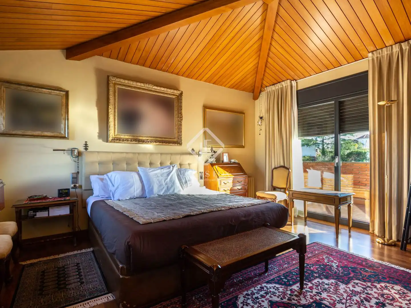 Habitación de Casa o chalet en venta en Sant Cugat del Vallès con Aire acondicionado, Calefacción y Jardín privado