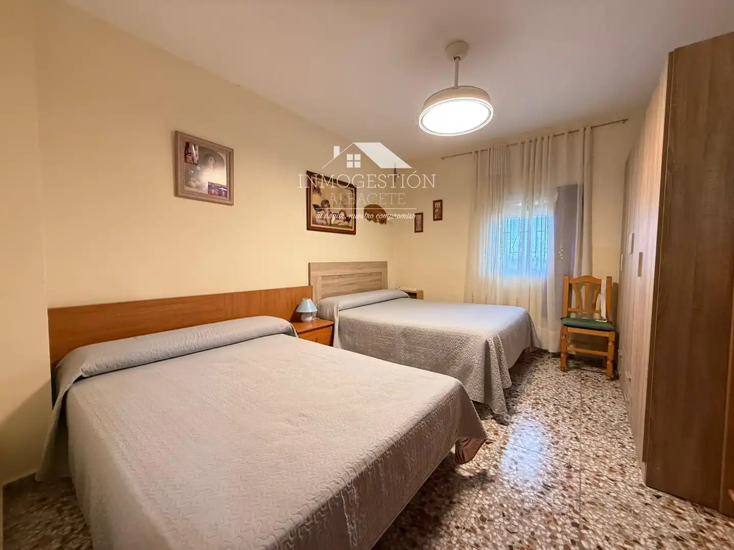 Schlafzimmer von Haus oder Chalet zum Verkauf in Albacete mit Klimaanlage, Heizung und Privatgarten