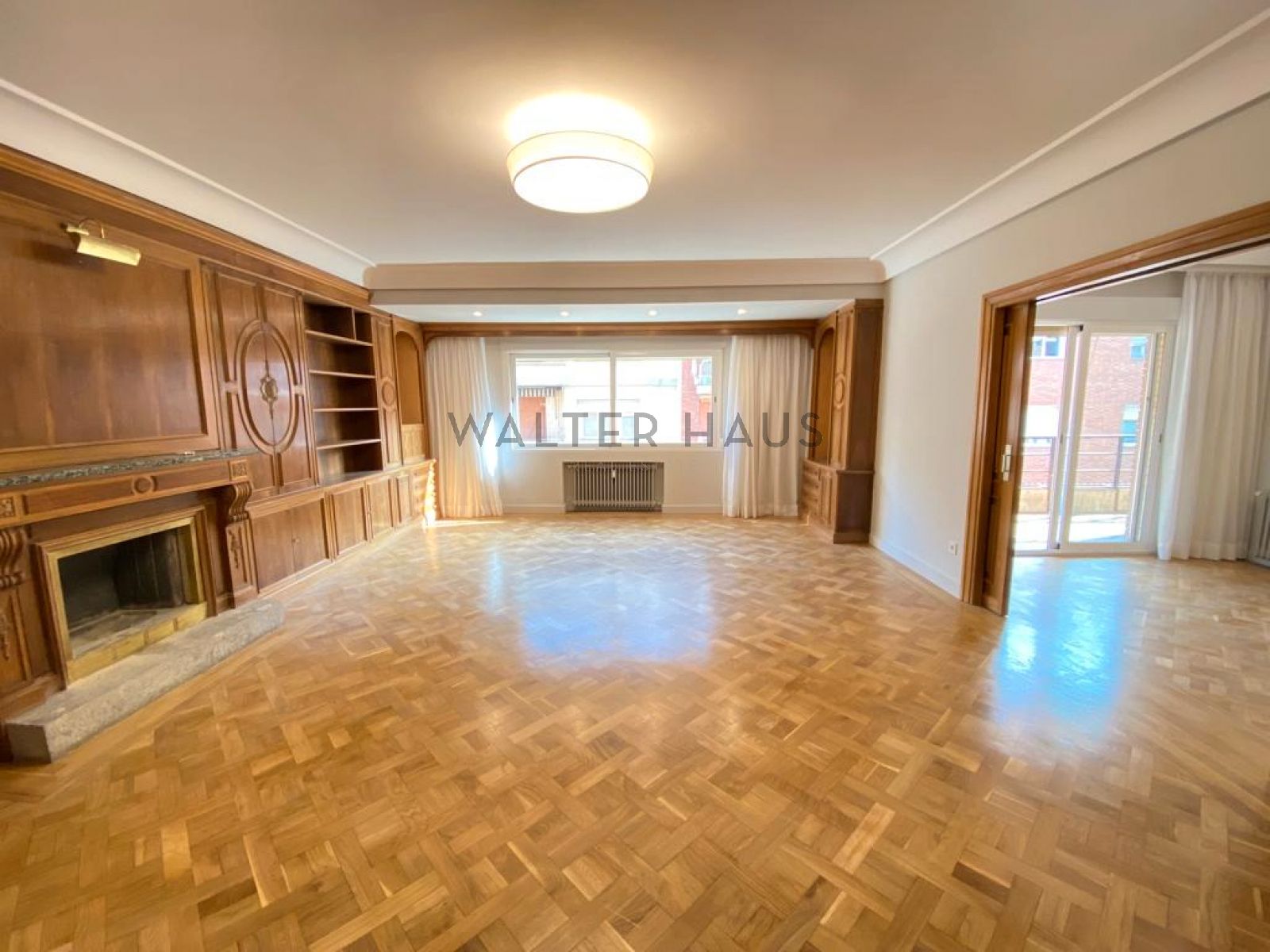 Sala de estar de Piso de alquiler en  Madrid Capital con Aire acondicionado, Calefacción y Terraza