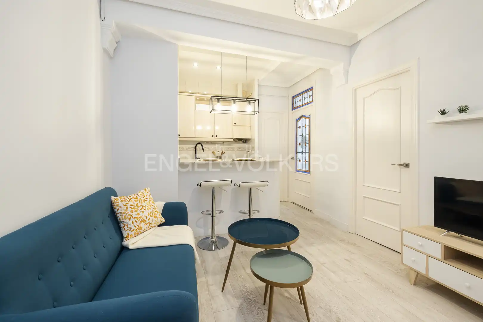 Vista exterior de Piso de alquiler en Madrid con Aire acondicionado, Calefacción y Amueblado