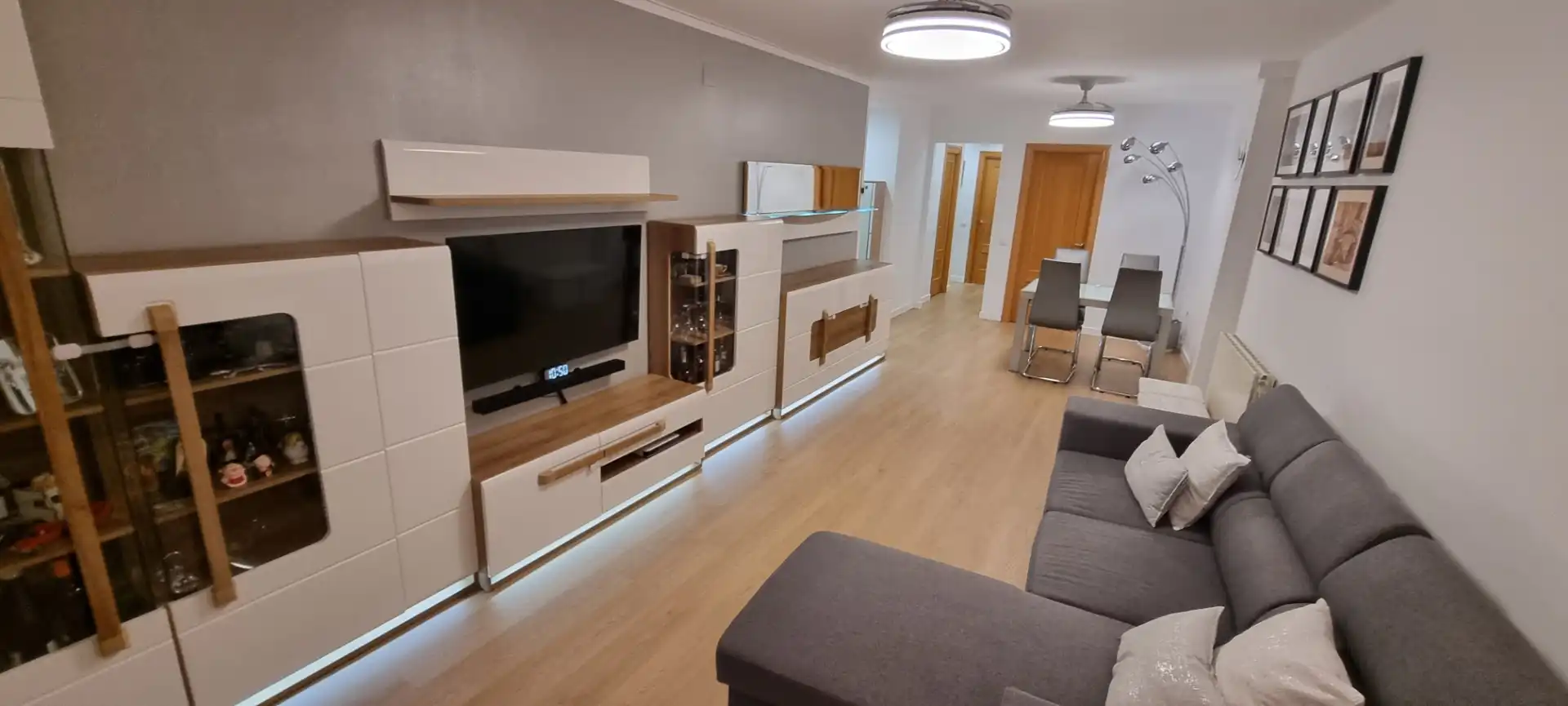 Sala d'estar de Pis en venda en Torrefarrera amb Aire condicionat, Terrassa i Balcó
