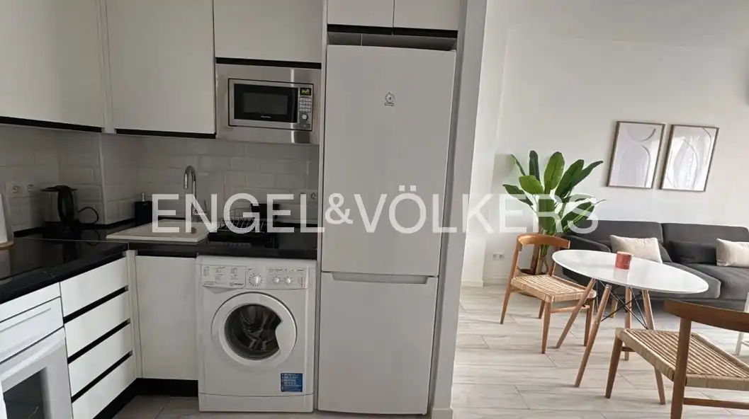 Cocina de Piso de alquiler en Madrid con Aire acondicionado, Calefacción y Terraza