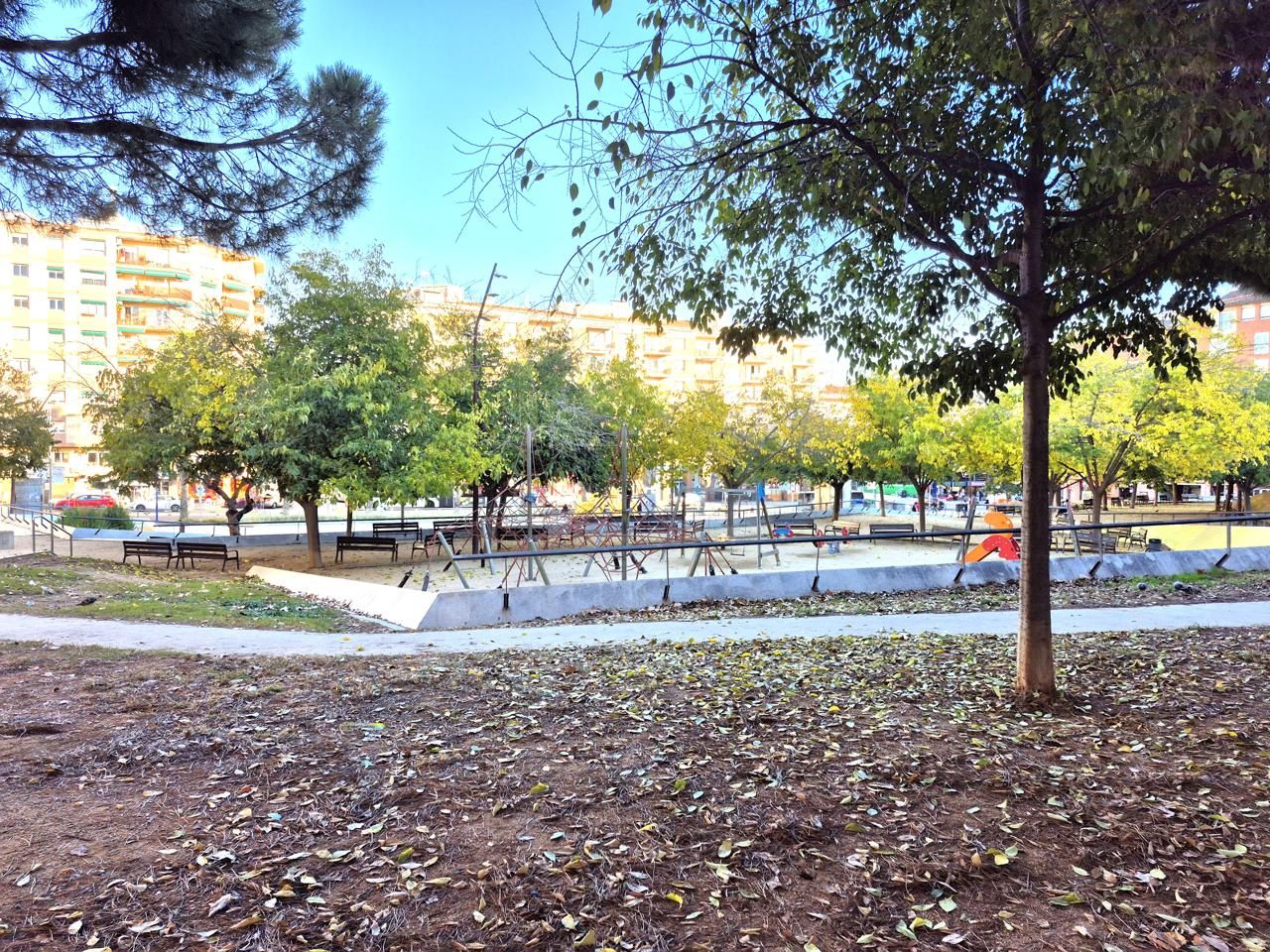 Exterior view of Flat for sale in Terrassa  with Air Conditioner, Heating and Furnished