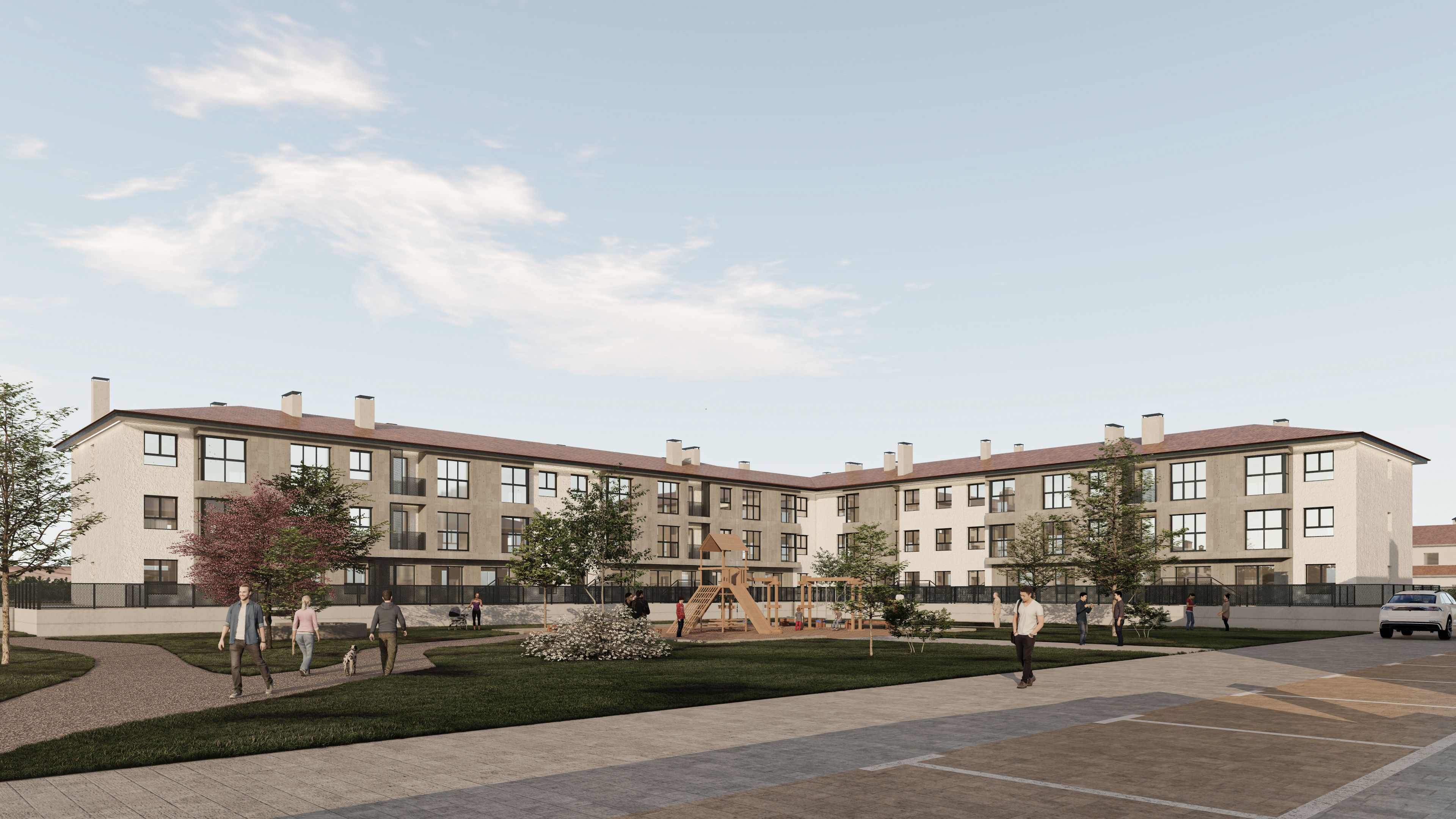 Vista exterior de Piso en venta en Villalobón con Trastero