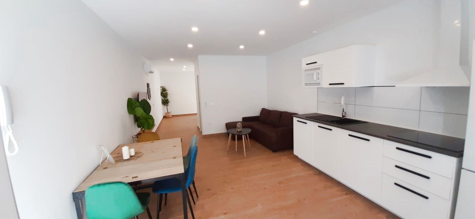 Living room of Flat to rent in Málaga Capital  with Air Conditioner, Furnished and Washing machine