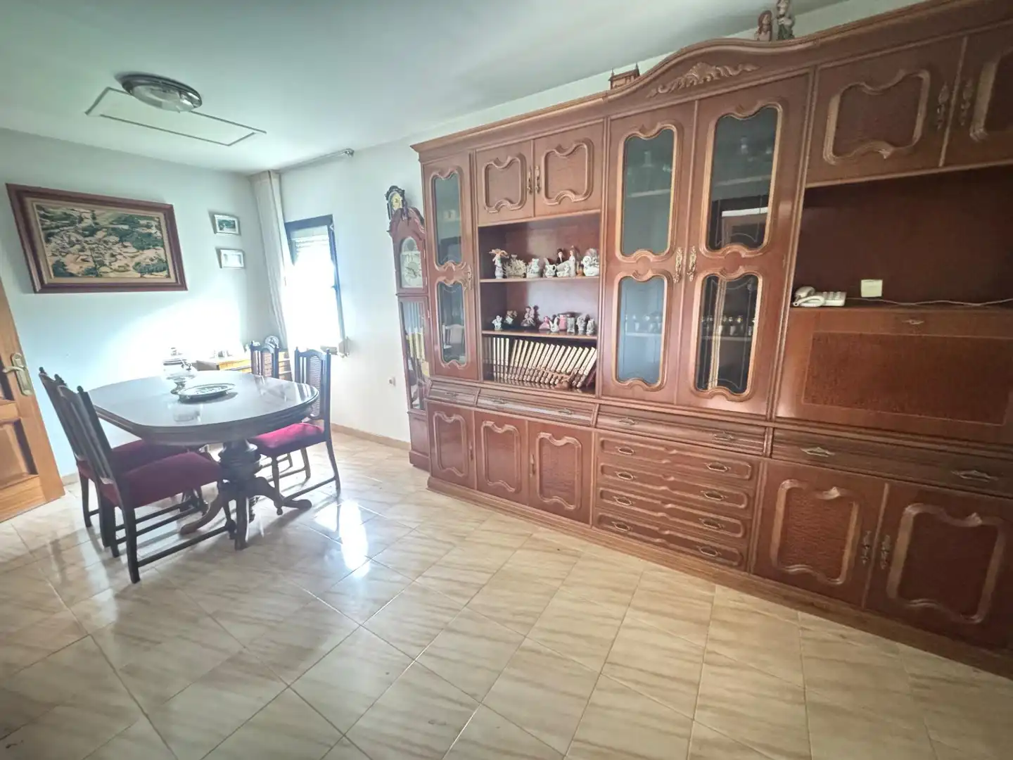 Menjador de Finca rústica en venda en Toreno amb Jardí privat, Terrassa i Moblat