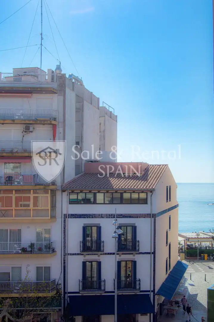 Exterior view of Flat for sale in Blanes  with Air Conditioner, Heating and Terrace