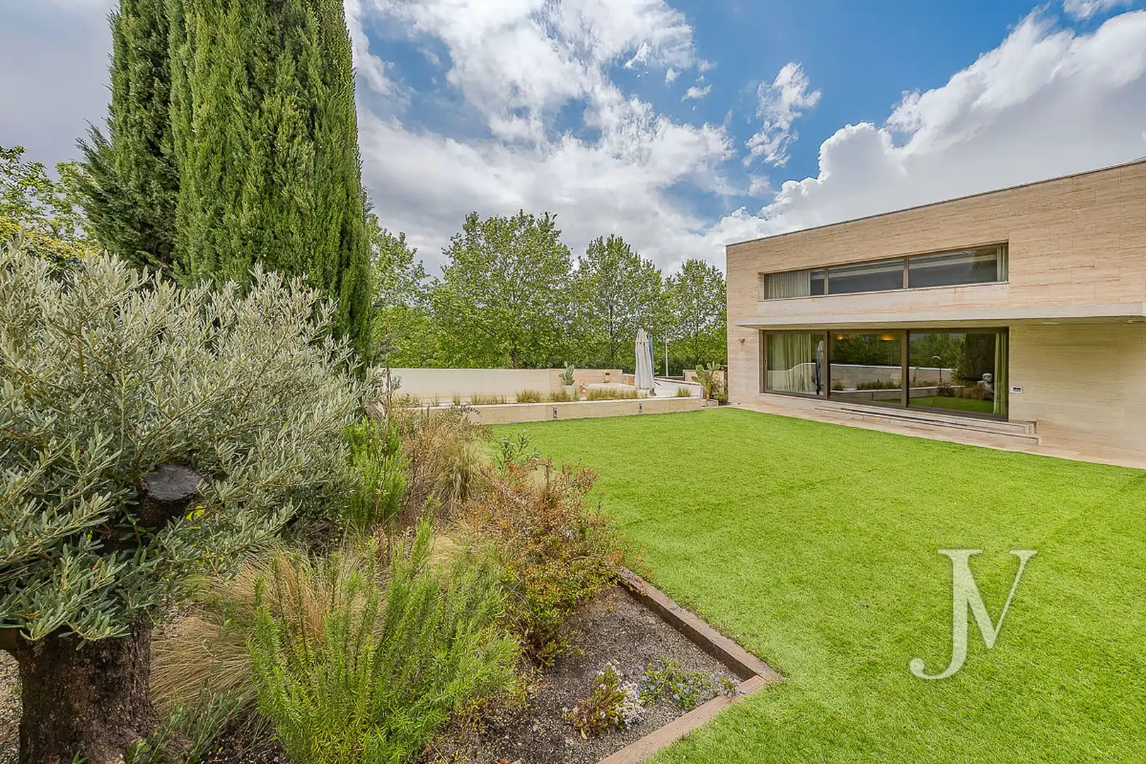 Garden of Houses for sale in Madrid  with Air Conditioner, Heating and Private garden