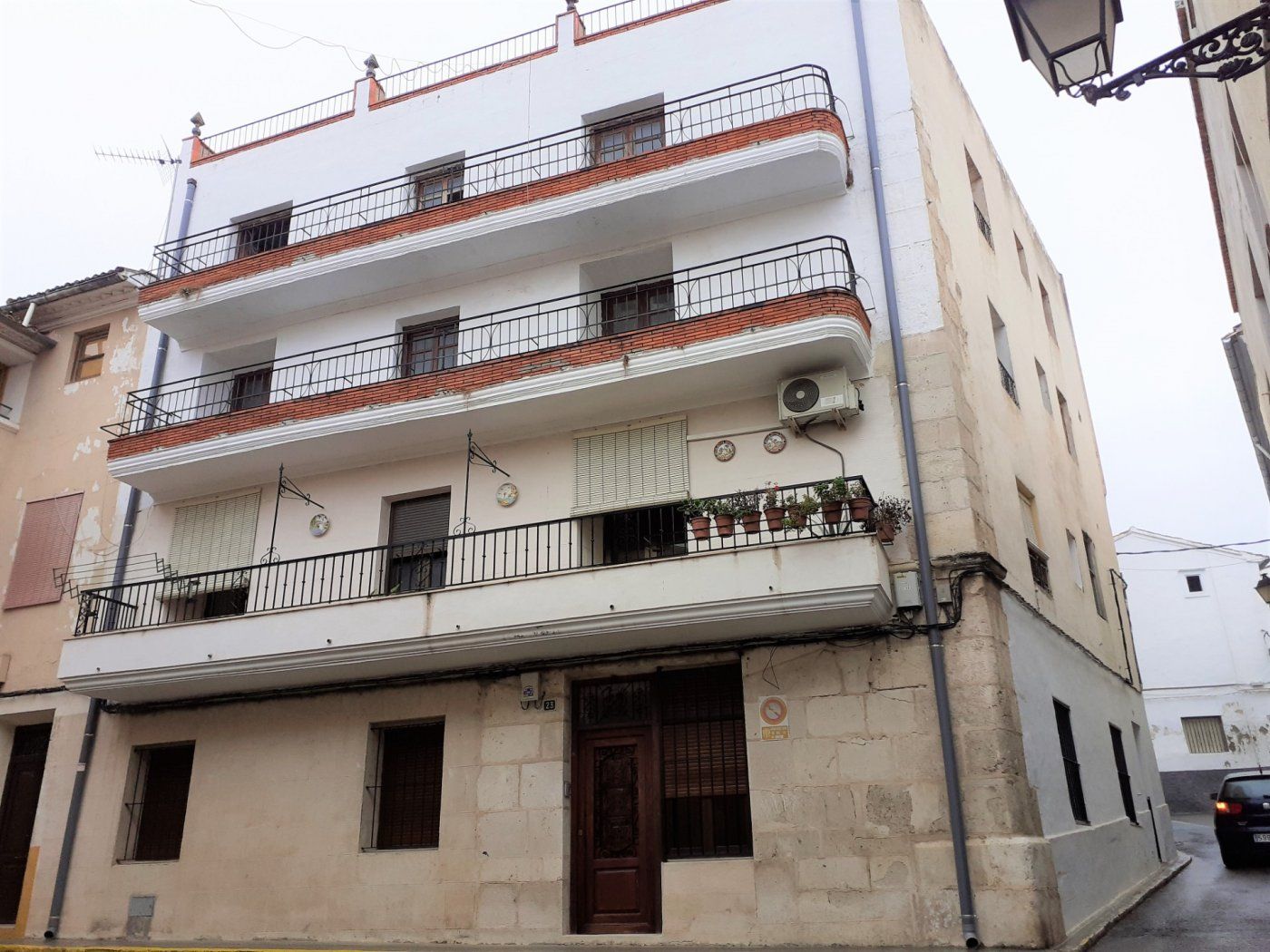 Vista exterior de Pis en venda en Vallada