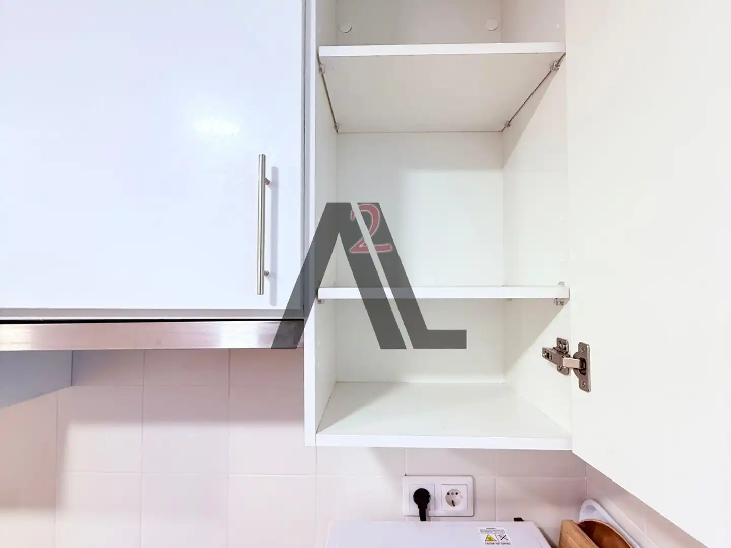 Kitchen of Flat for share in Madrid
