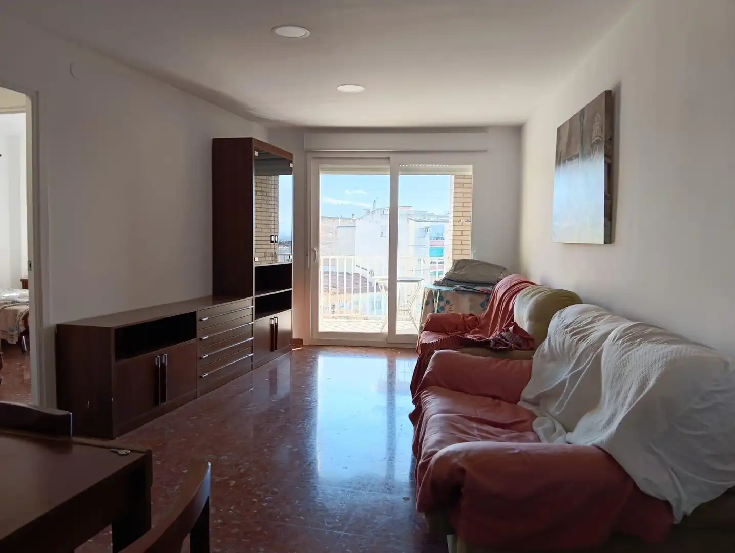 Sala de estar de Piso de alquiler en Maracena con Calefacción, Terraza y Trastero