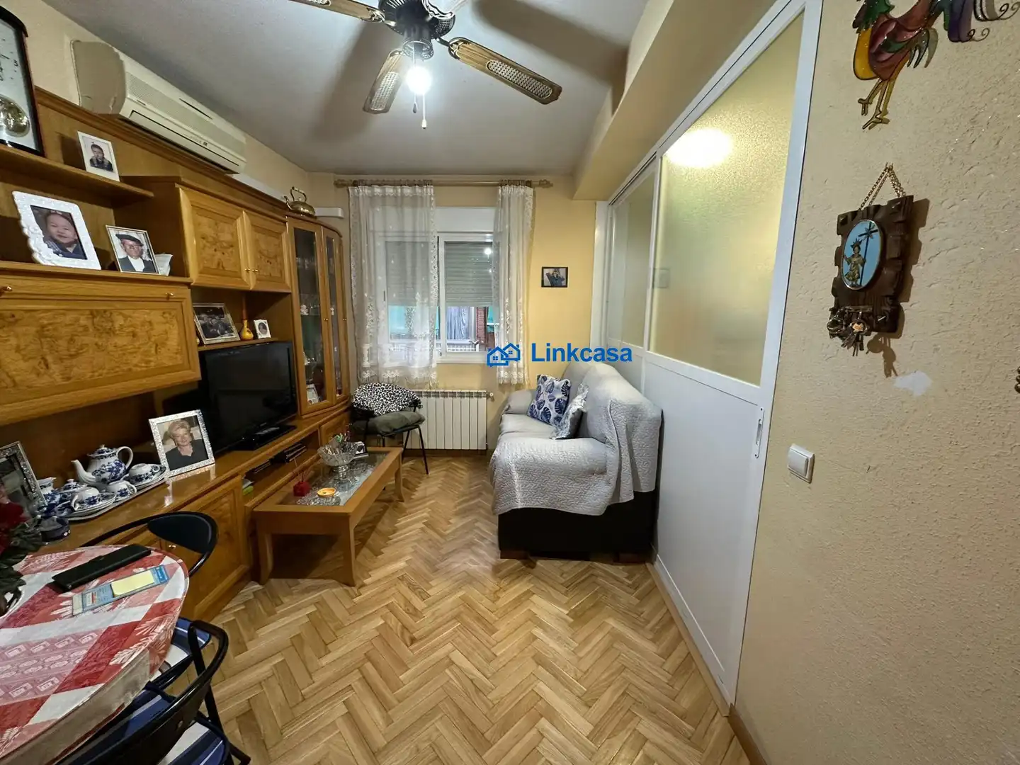 Sala de estar de Piso en venta en Madrid con Aire acondicionado, Calefacción y Parquet