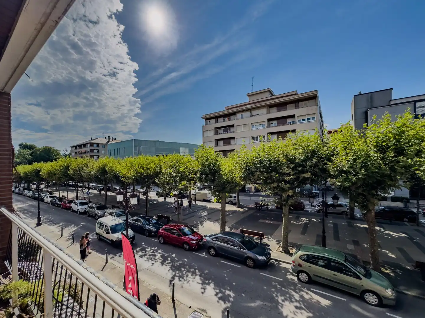 Vista exterior de Pis en venda en Torrelavega  amb Calefacció, Parquet i Terrassa