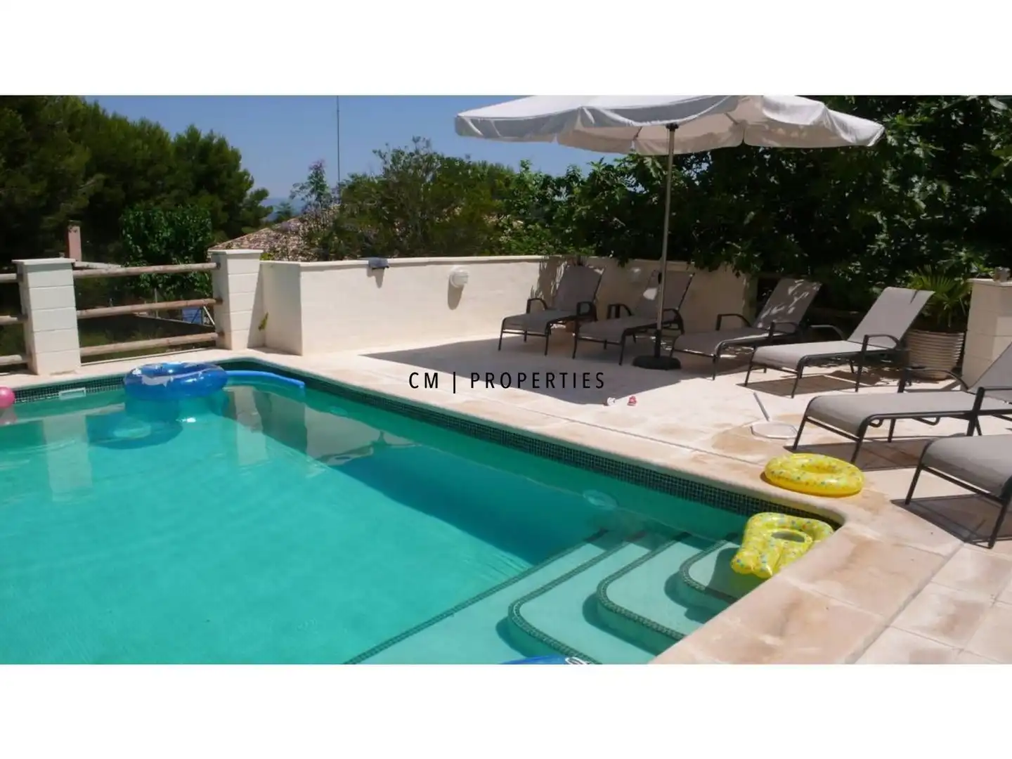 Swimming pool of Houses for rent in Vilamarxant  with Air Conditioner, Heating and Terrace