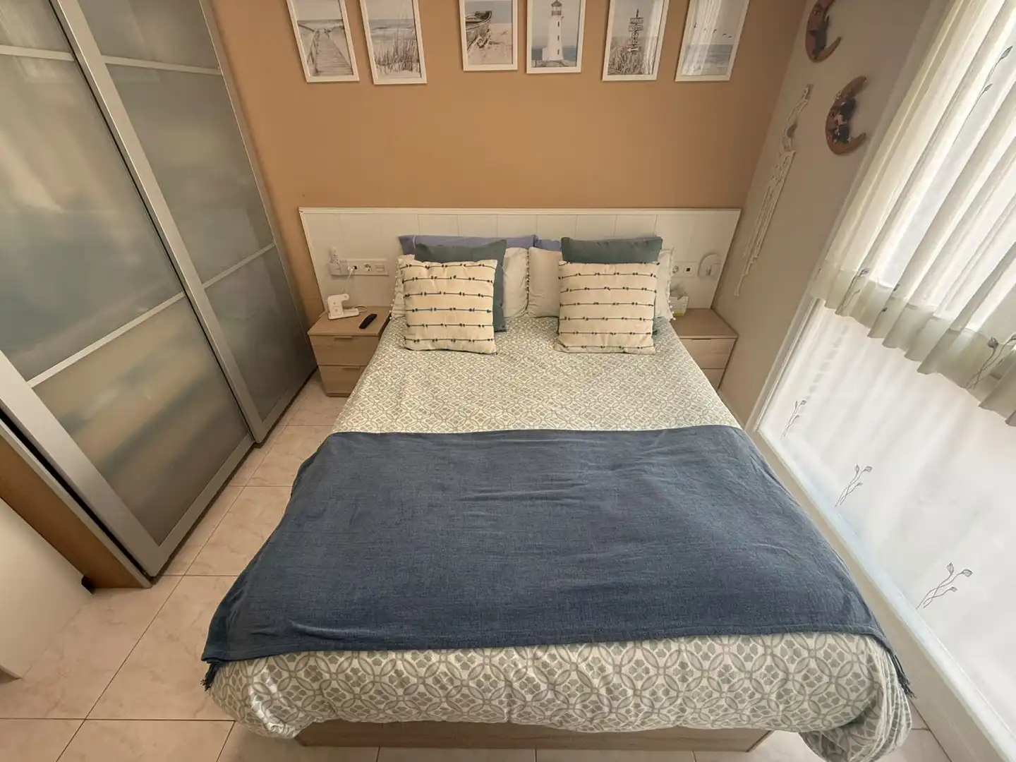 Schlafzimmer von Wohnung zum Verkauf in Noja mit Heizung, Terrasse und Abstellraum