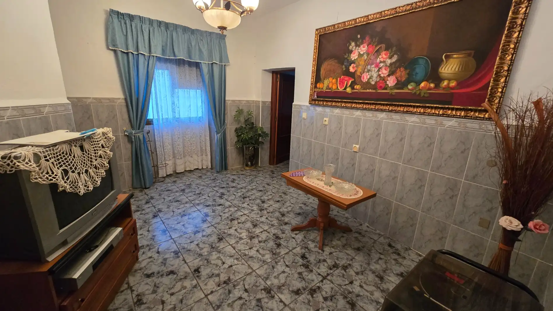 Living room of Flat for sale in Navas del Madroño  with Terrace
