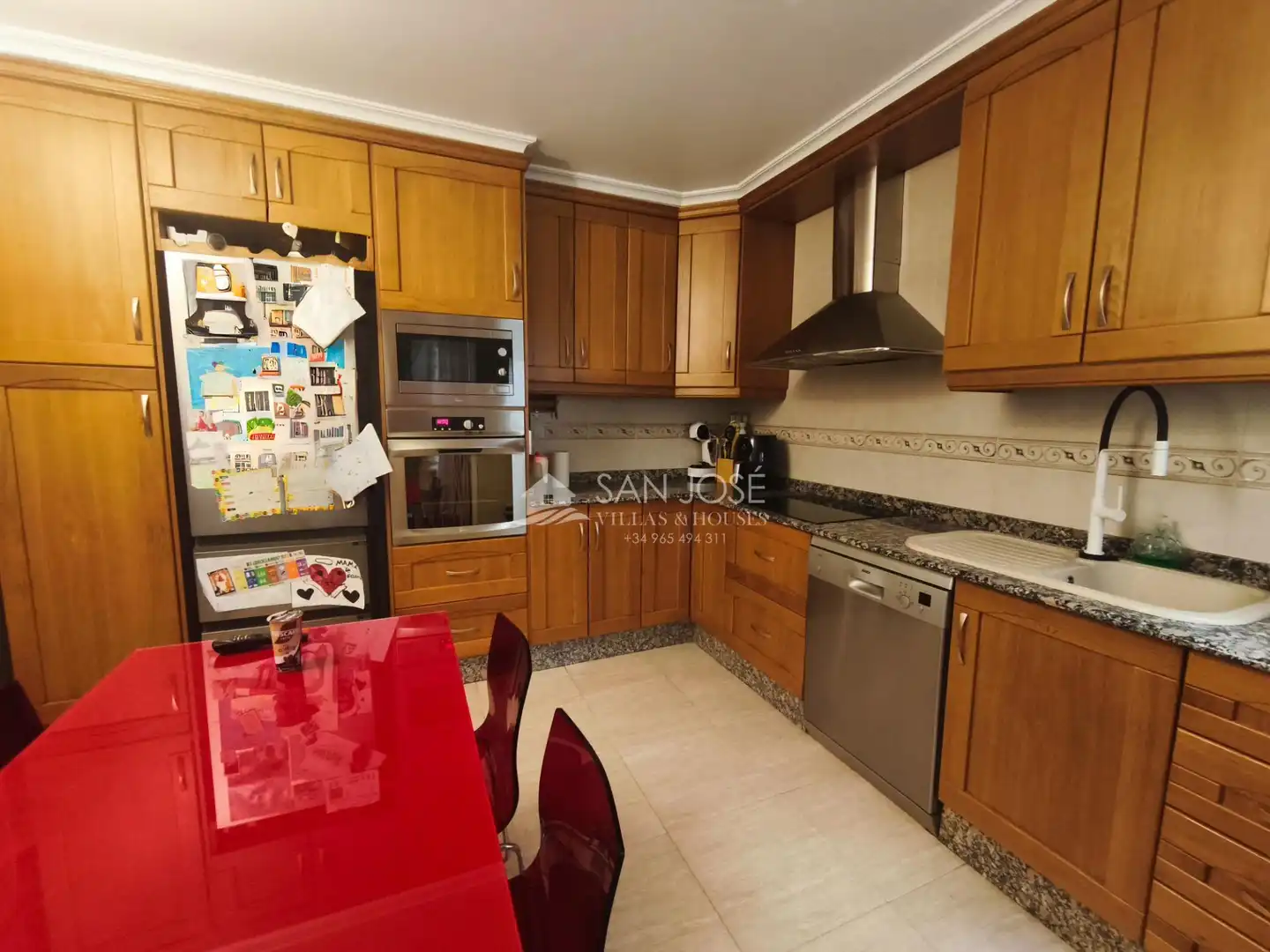 Kitchen of Flat for sale in Aspe  with Air Conditioner, Heating and Balcony