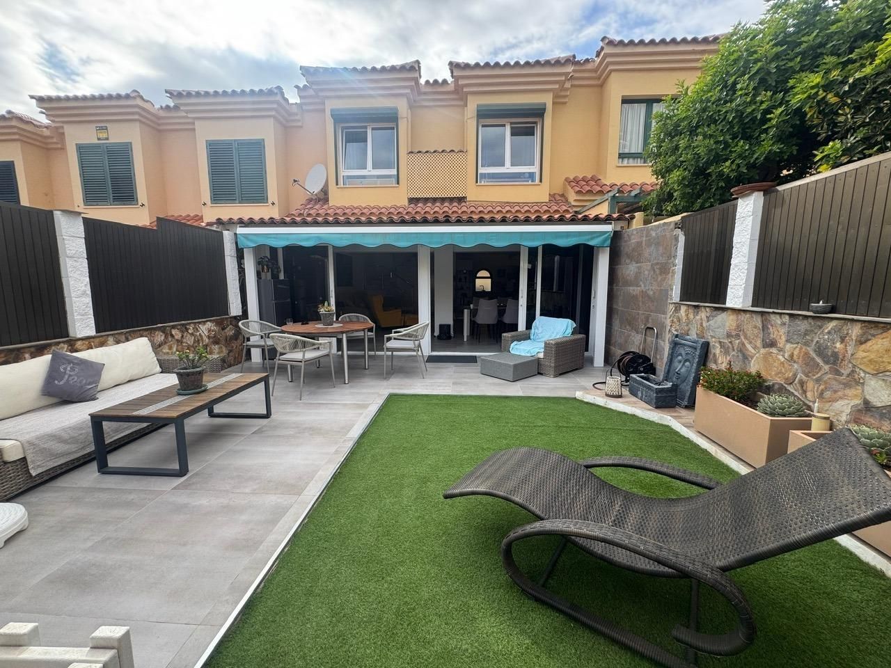Terrace of Duplex for sale in San Bartolomé de Tirajana  with Air Conditioner and Community pool