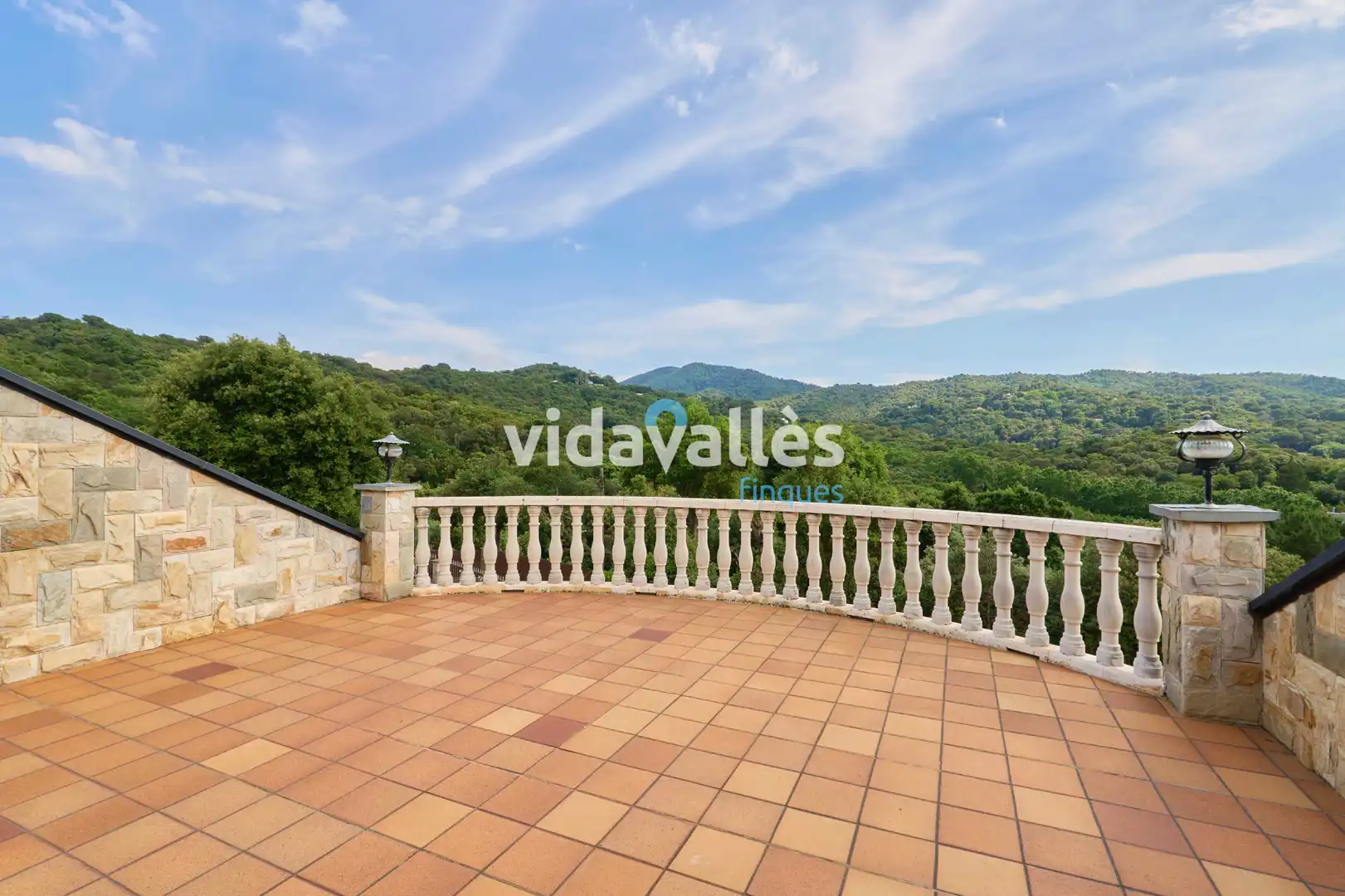 Terraza de Casa o chalet en venta en Sant Celoni con Aire acondicionado, Calefacción y Jardín privado