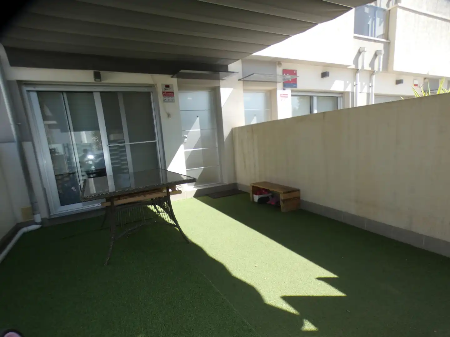 Terraza de Casa adosada en venta en San Pedro del Pinatar con Aire acondicionado, Calefacción y Jardín privado