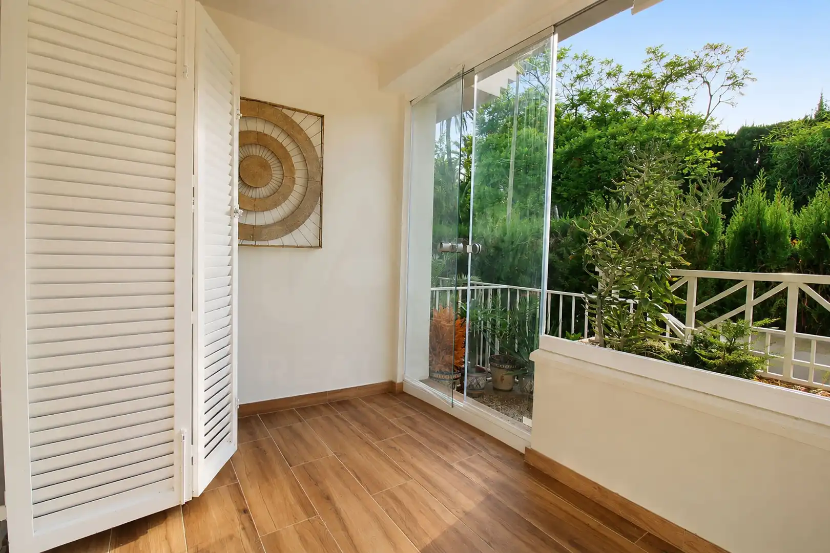 Balcony of Flat for rent in Marbella  with Air Conditioner, Terrace and Swimming Pool