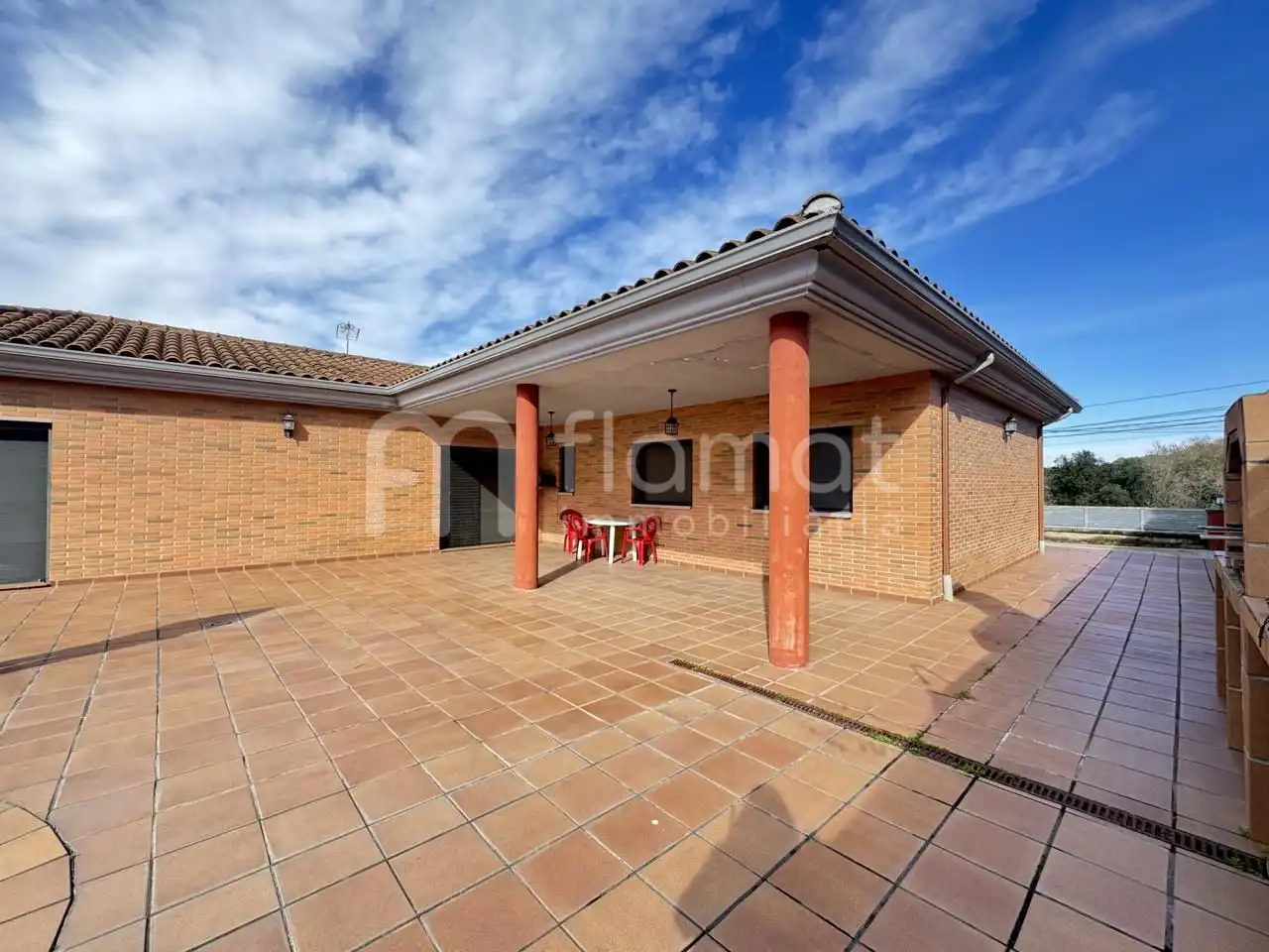 Vista exterior de Casa o xalet en venda en Caldes de Malavella amb Jardí privat i Piscina