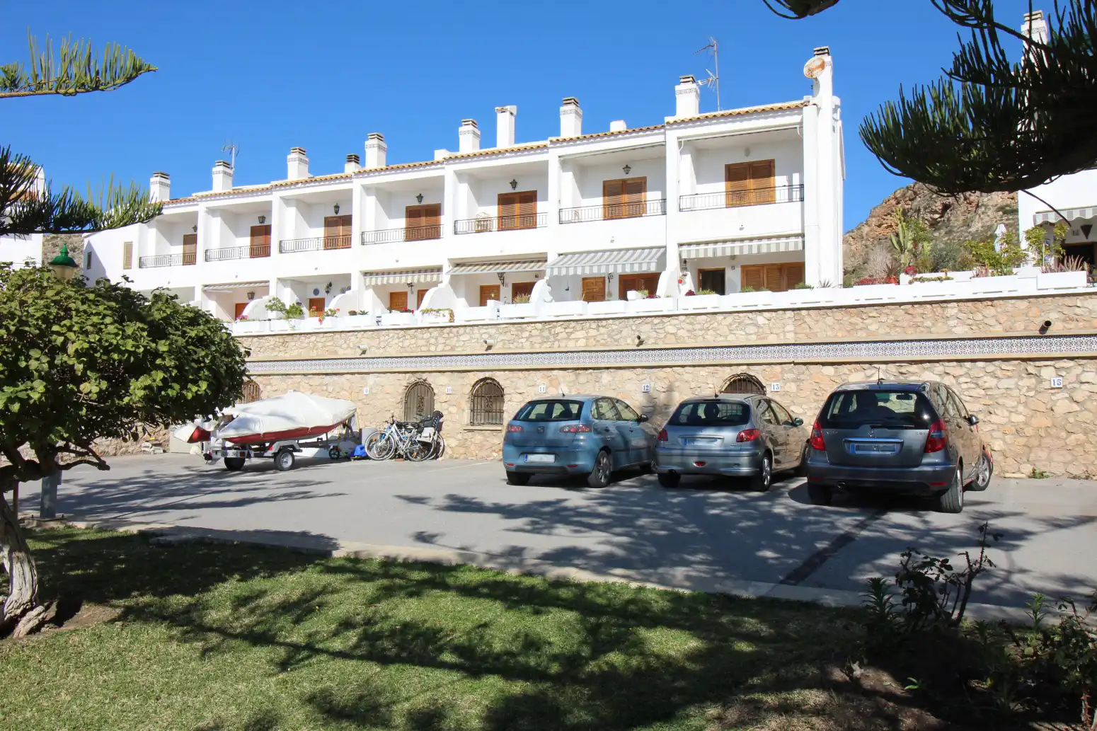 Exterior view of Flat for sale in Santa Pola  with Air Conditioner, Heating and Private garden