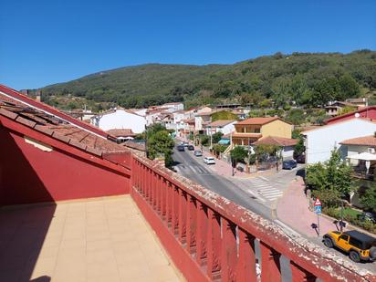 Exterior view of Single-family semi-detached for sale in Villanueva de la Vera  with Heating, Terrace and Storage room