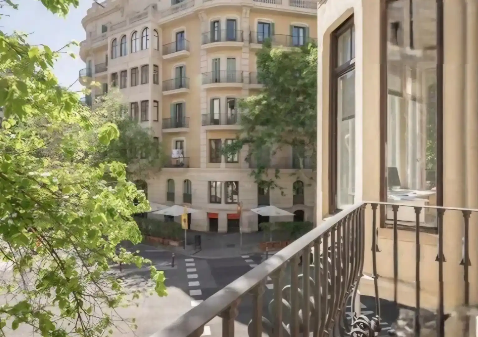 Vista exterior de Piso en venta en Barcelona con Aire acondicionado, Calefacción y Balcón