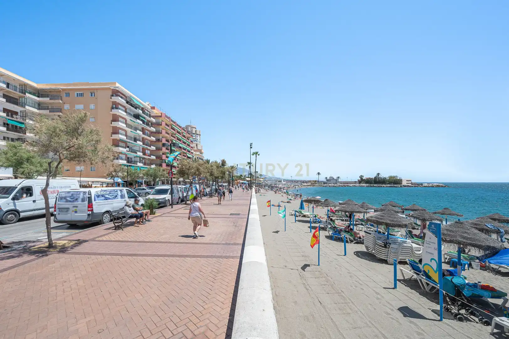 Exterior view of Apartments for sale in Mijas  with Air Conditioner, Swimming Pool and Washing machine