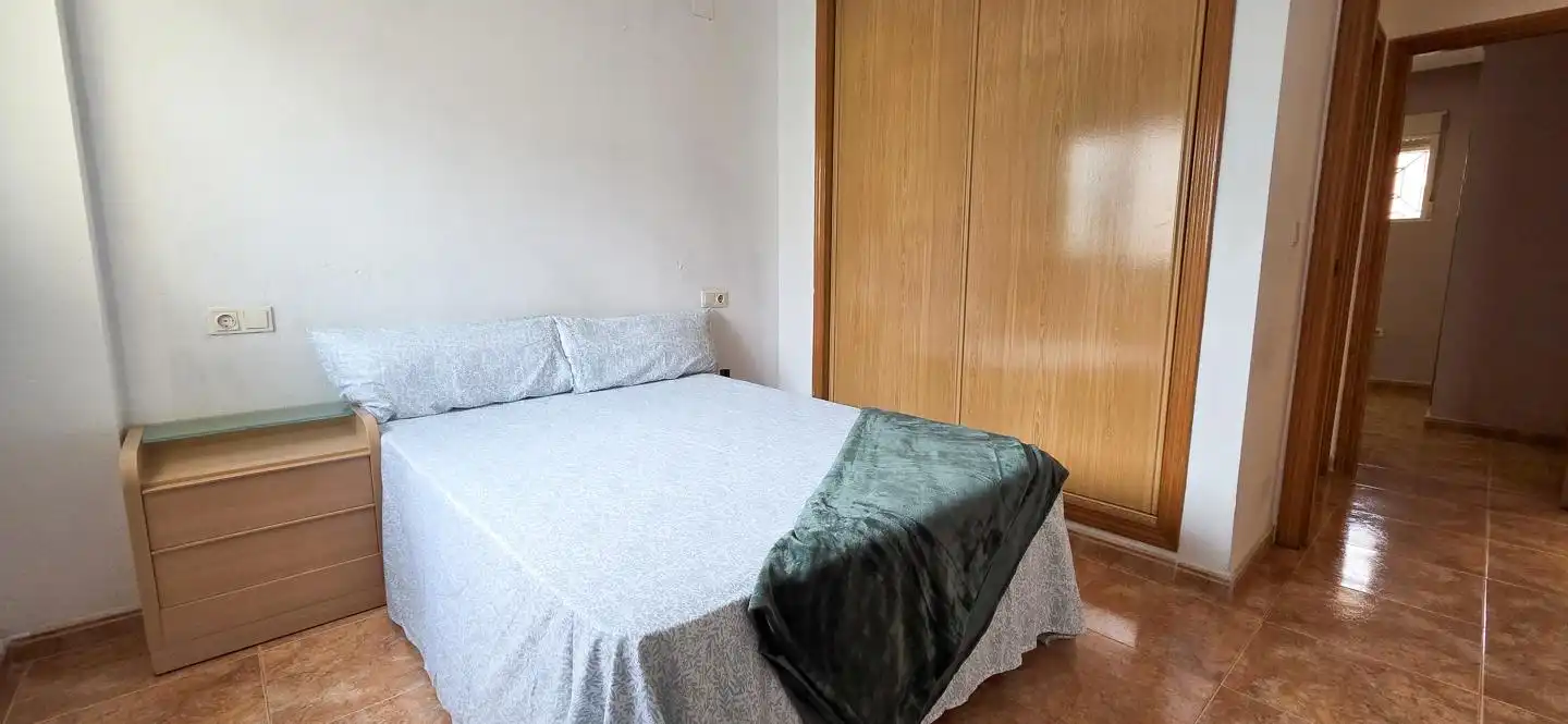 Bedroom of Flat for rent in Alicante / Alacant  with Furnished and Community pool
