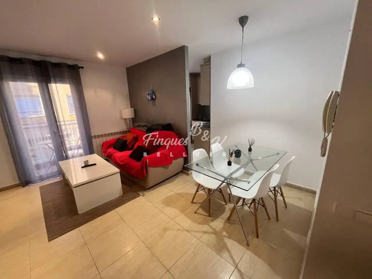 Sala de estar de Piso en venta en Manresa con Aire acondicionado, Calefacción y Trastero