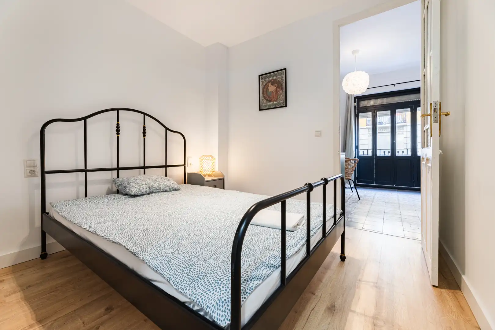 Habitación de Estudio de alquiler en Valencia con Aire acondicionado, Calefacción y Amueblado