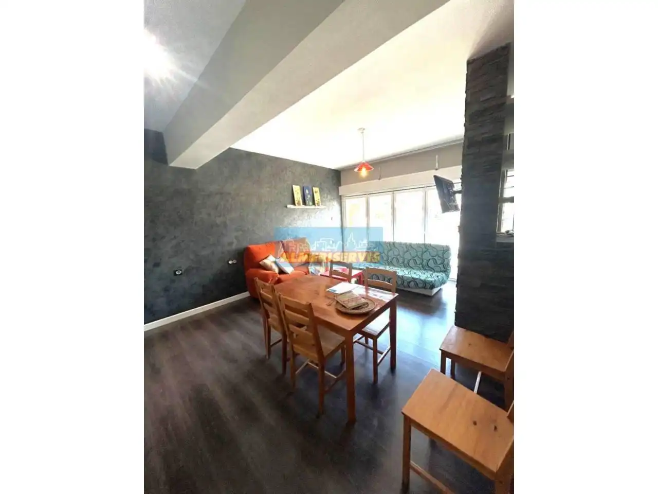Wohnzimmer von Wohnungen zum Verkauf in Berja mit Klimaanlage, Terrasse und Möbliert