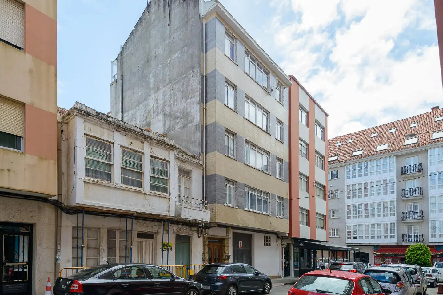 Vista exterior de Pis en venda en Ferrol