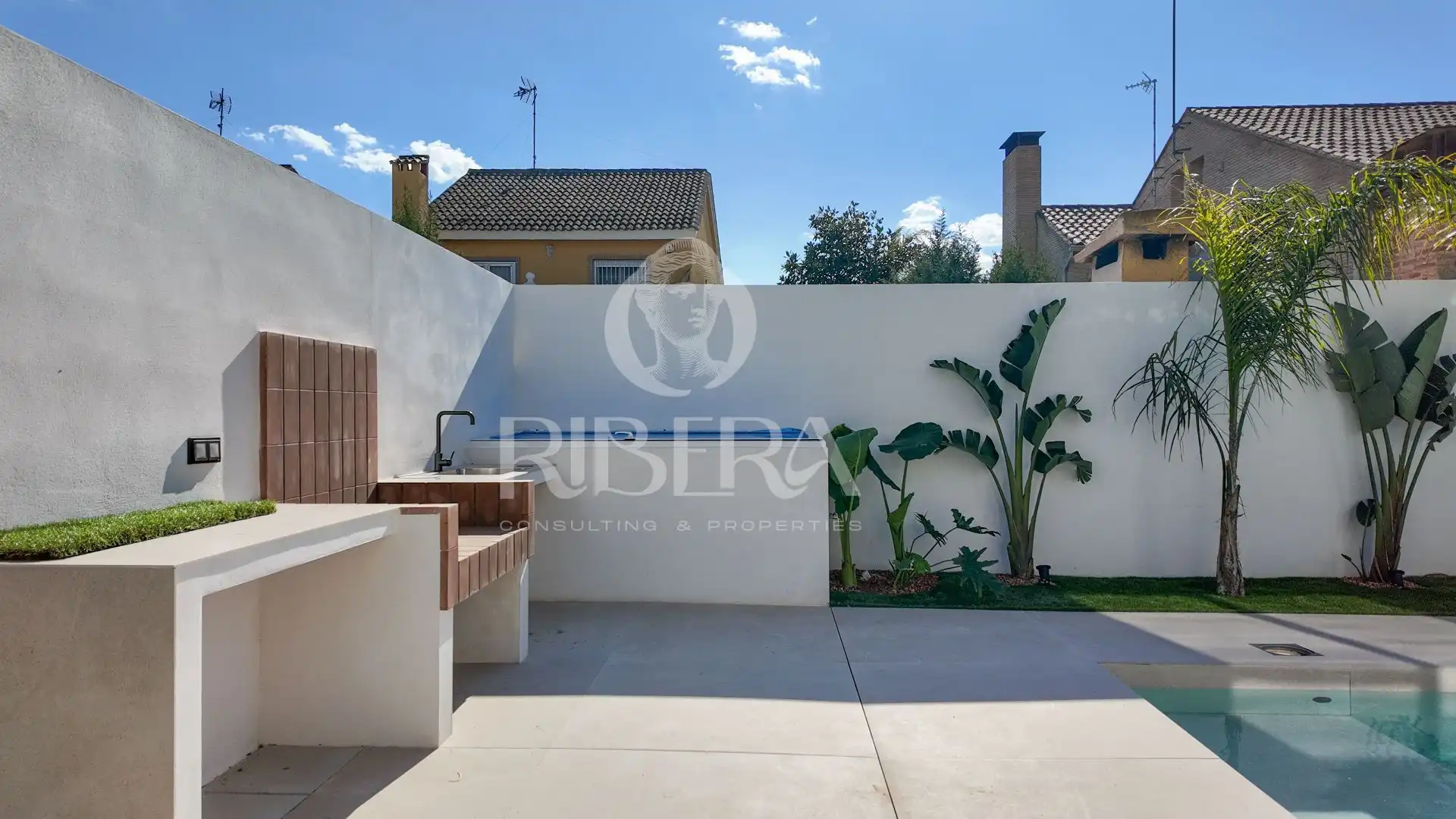 Jardín de Casa o chalet en venta en L'Eliana con Aire acondicionado, Calefacción y Jardín privado