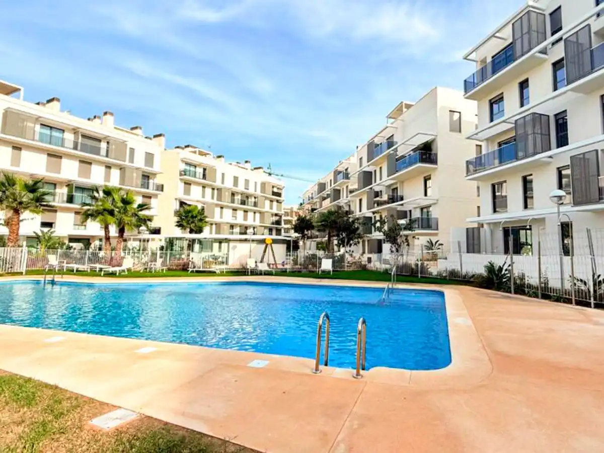 Swimming pool of Flat for sale in Dénia  with Air Conditioner and Community pool